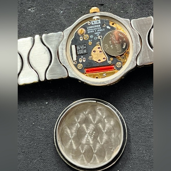 Longines QWR Vintage S.Steel Two Tone ladies watch - Picture 14 of 15